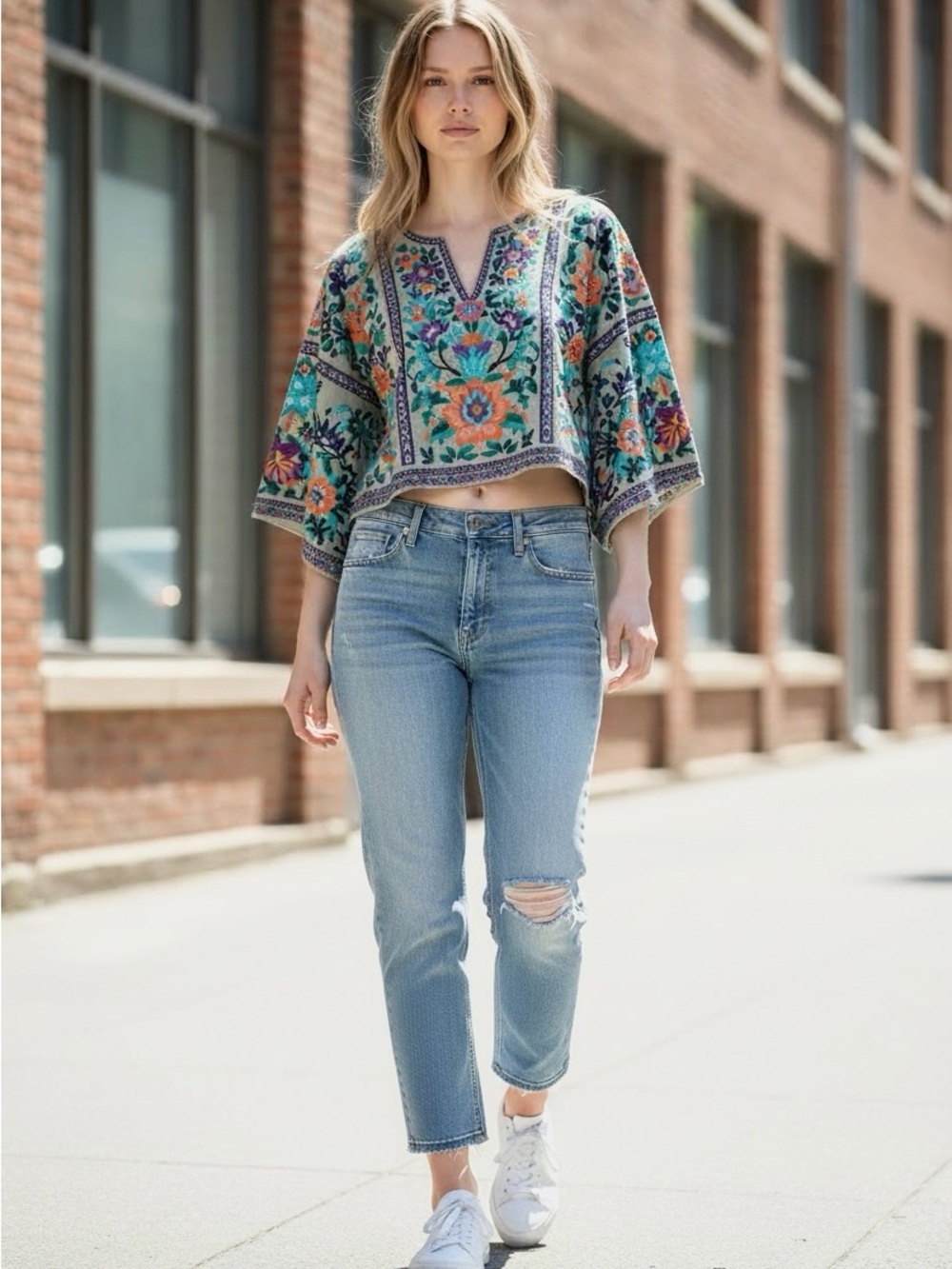 Citizens of Humanity $248 McKenzie Curved Blazing Star Size 27 — NWT
